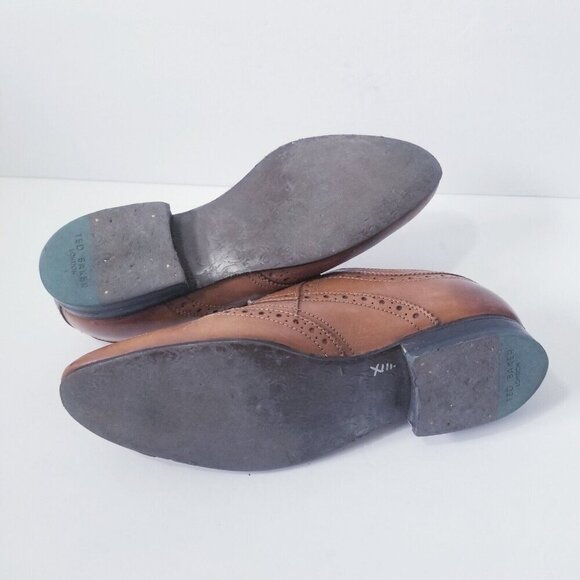 Ted Baker London Vineey Derby Wingtip Mens Oxford Leather Shoes Size 7 - Picture 6 of 7